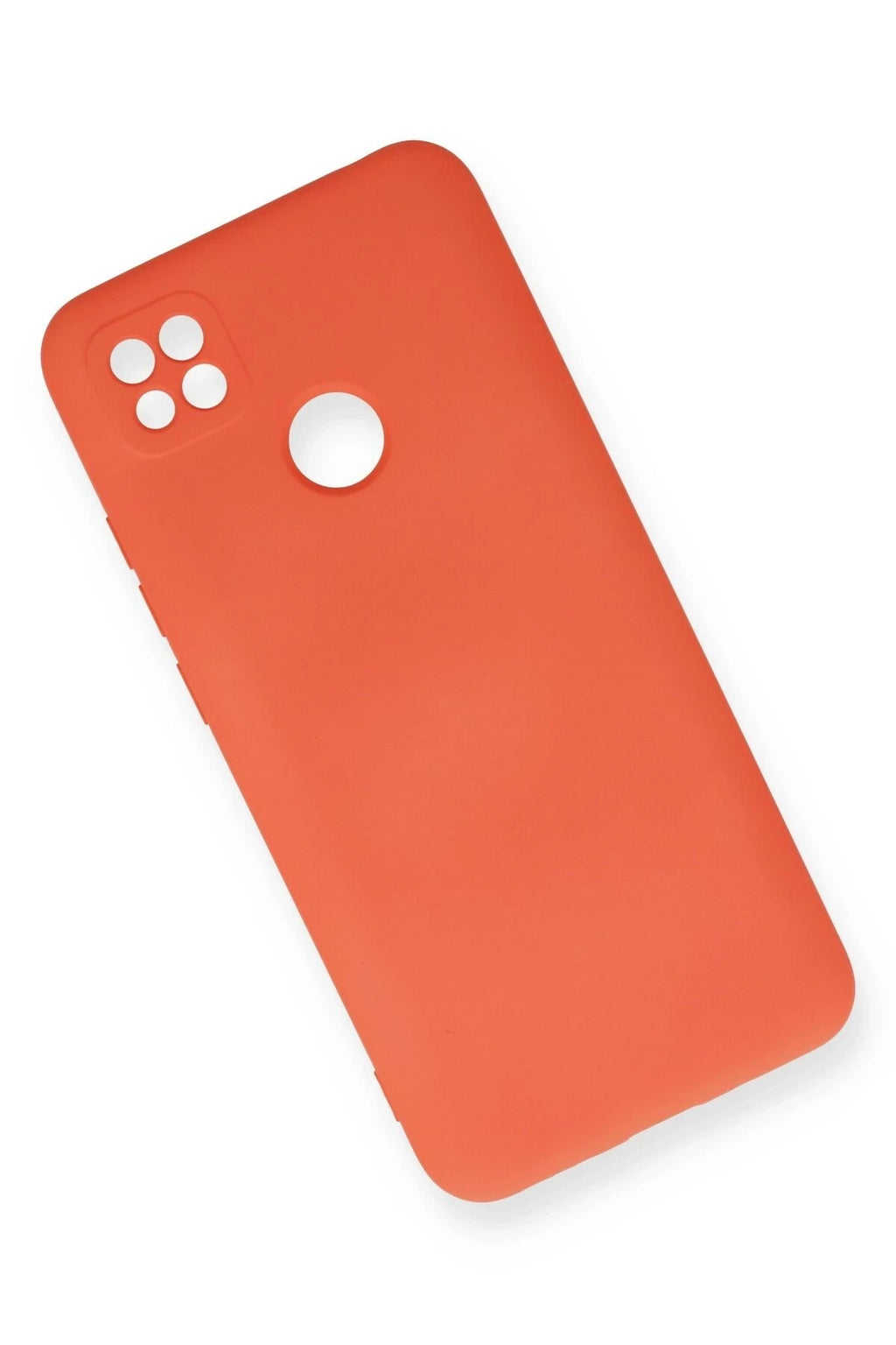 Mey İthalat® Redmi 9C Kılıf Nano içi Kadife Silikon - Turuncu