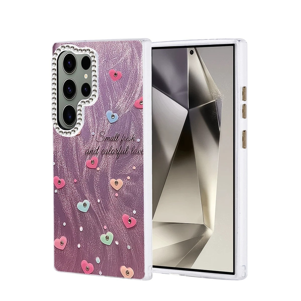 Mey İthalat® Samsung Galaxy S24 Ultra Kılıf Blade Aynalı Desenli Kapak - Desen 8