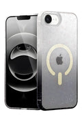 Mey İthalat® iPhone 16E Pummel Shiny Magsafe Kapak - Siyah