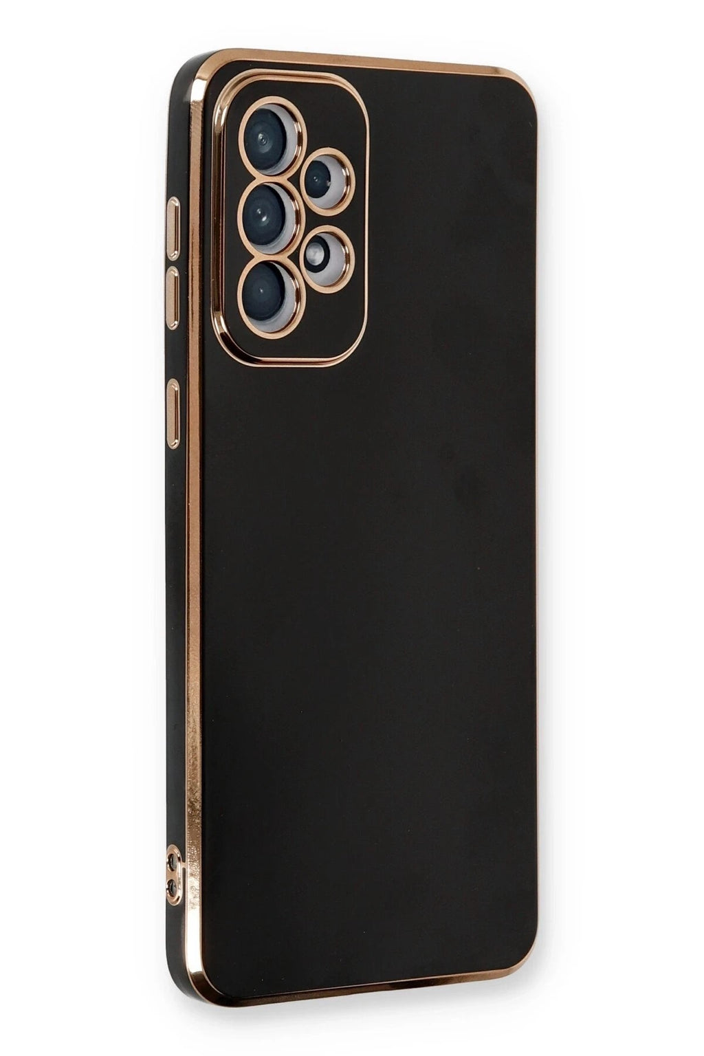 Mey İthalat® Samsung Galaxy A33 5G Kılıf Volet Silikon - Siyah