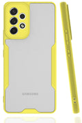 Mey İthalat® Samsung Galaxy A33 5G Kılıf Platin Silikon - Sarı