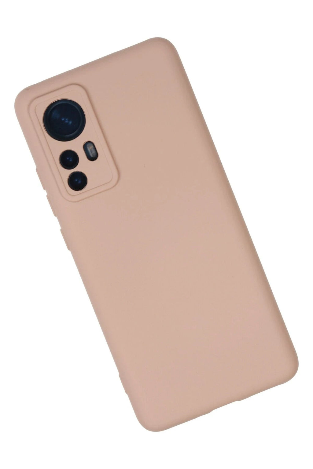 Mey İthalat® Mi 12 Kılıf Nano içi Kadife Silikon - Pudra