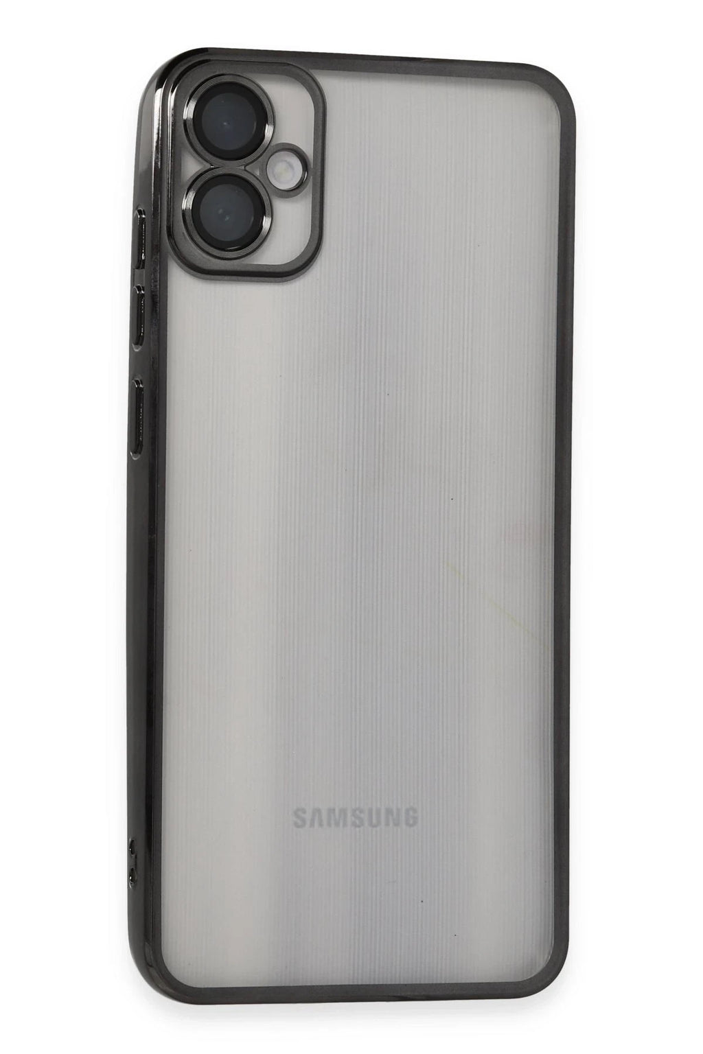 Mey İthalat® Samsung Galaxy A05 Kılıf Lensli Silikon - Siyah