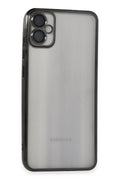 Mey İthalat® Samsung Galaxy A05 Kılıf Lensli Silikon - Siyah