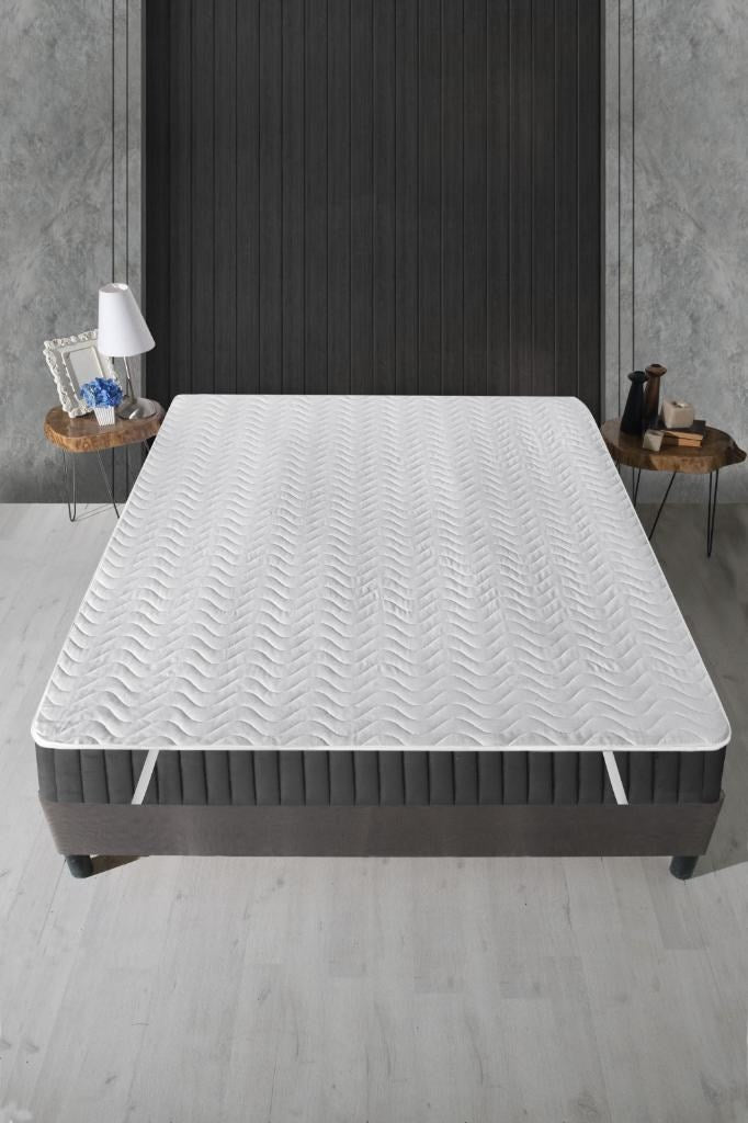 Alez Pamuklu Fitted Yatak Koruyucu 160*200 Cm