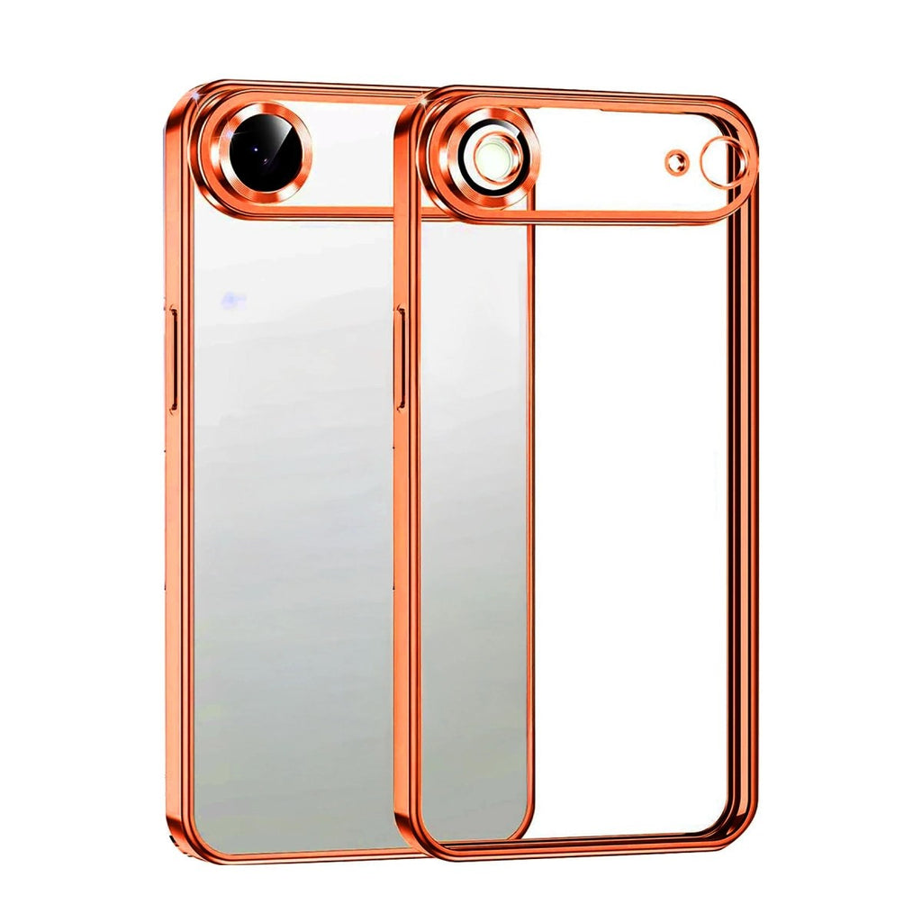 Mey İthalat® iPhone 17 Air Lensli Silikon - Turuncu