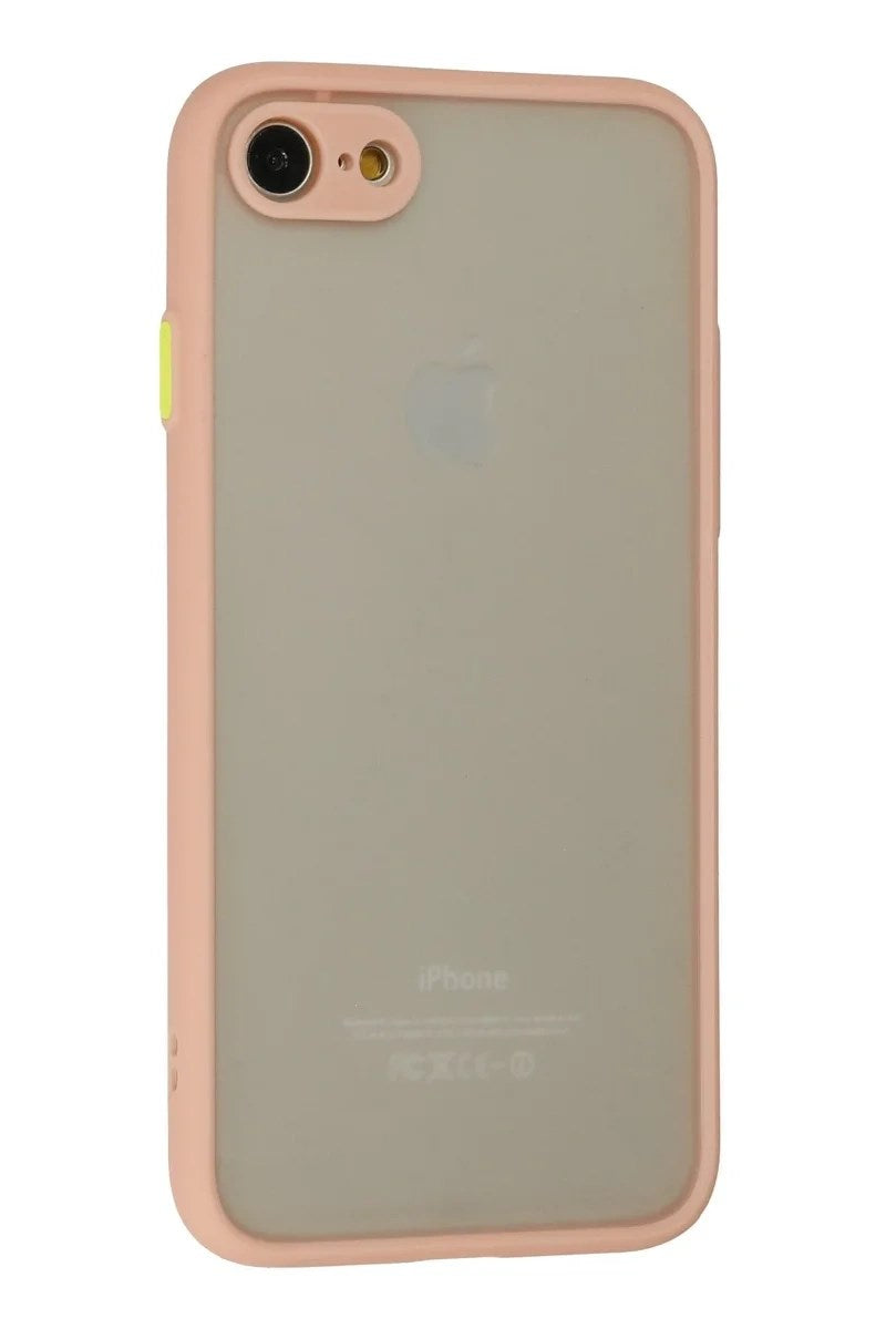 Mey İthalat® iPhone 7 Kılıf Montreal Silikon Kapak - Pembe