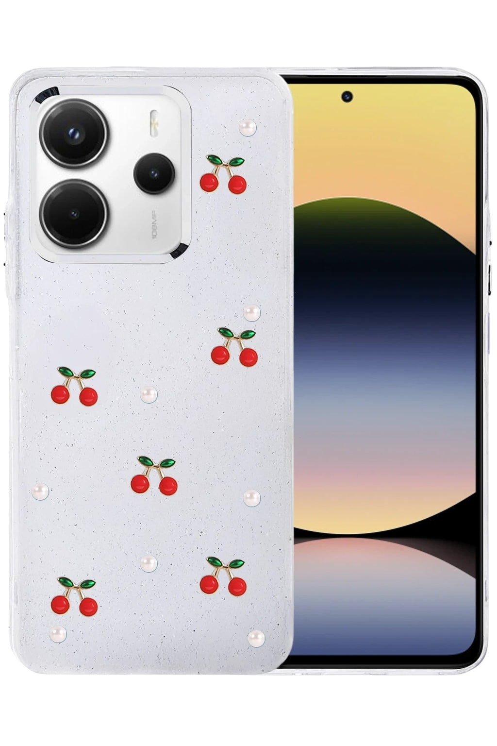 Mey İthalat® Redmi Note 14 4G Fiyonk Desenli Kapak - Desen 9