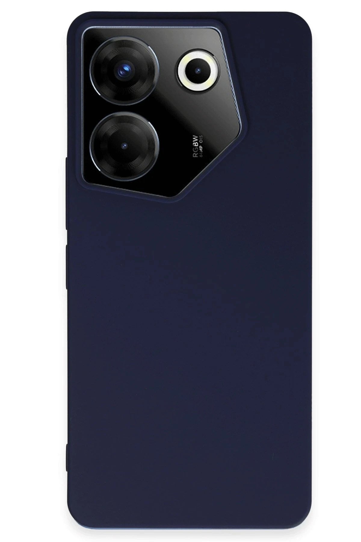 Mey İthalat® Tecno Camon 20 Pro 5G Kılıf First Silikon - Lacivert
