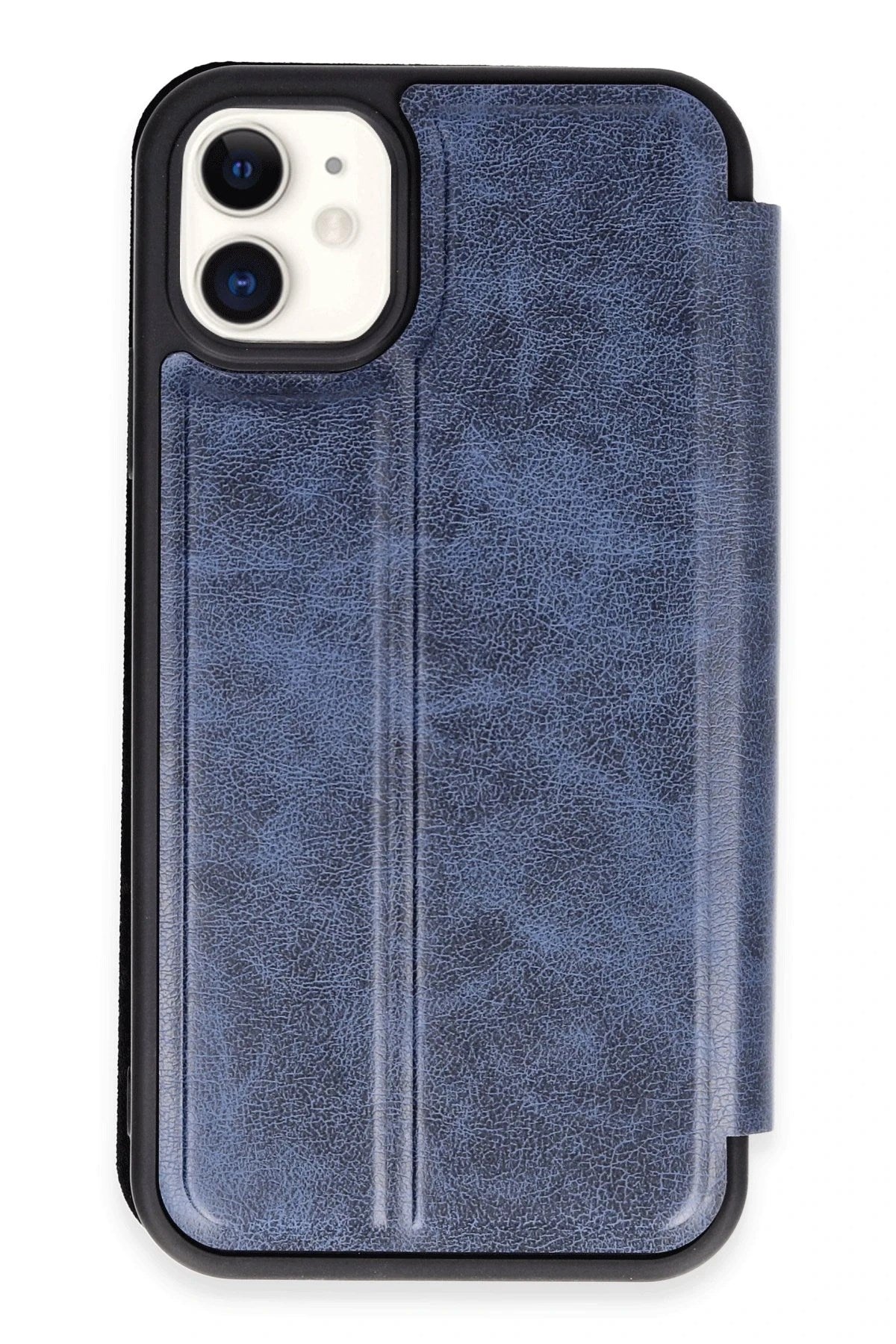 Mey İthalat® iPhone 11 Kılıf Flip Cover - Lacivert