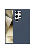 Mey İthalat® Samsung Galaxy S24 Ultra Kılıf First Silikon - Lacivert