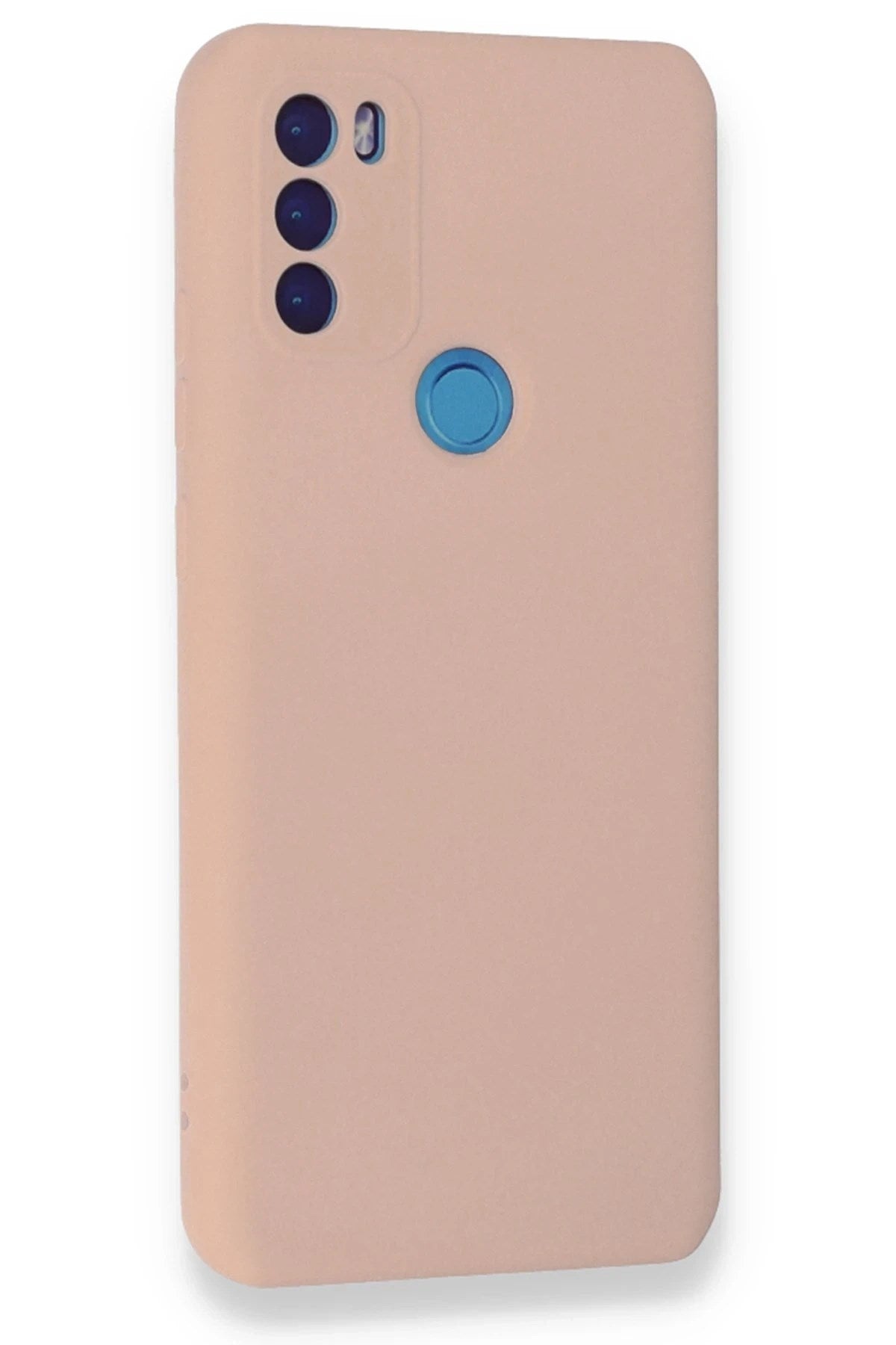 Mey İthalat® General Mobile GM 21 Plus Kılıf Nano içi Kadife Silikon - Pudra
