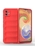 Mey İthalat® Samsung Galaxy A04 Kılıf Optimum Silikon - Kırmızı