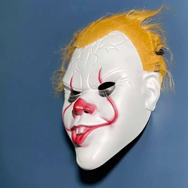 Mey İthalat® Stephen King&amp;#39;s Korkutucu Joker Maske 31x22 cm