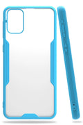 Mey İthalat® Samsung Galaxy M31 Kılıf Platin Silikon - Mavi