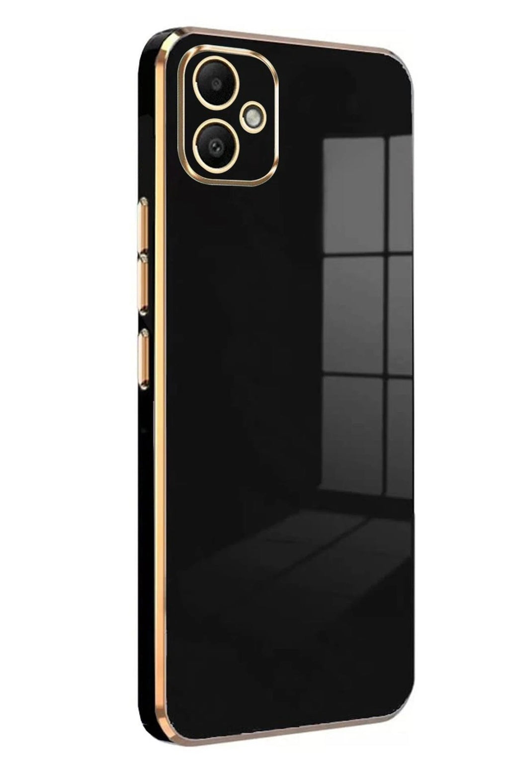 Mey İthalat® Samsung Galaxy A05 Kılıf Volet Silikon - Siyah