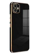 Mey İthalat® Samsung Galaxy A05 Kılıf Volet Silikon - Siyah