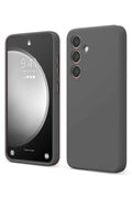 Mey İthalat® Samsung Galaxy S24 FE Kılıf First Silikon - Gri