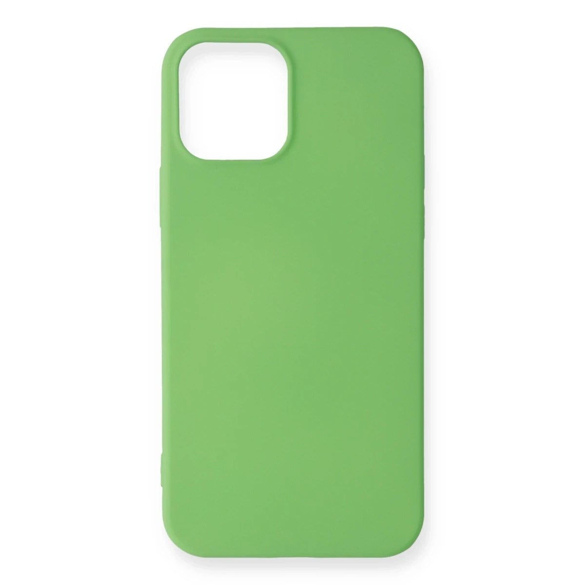Mey İthalat® iPhone 12 Mini Kılıf First Silikon - Yeşil