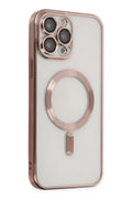 Mey İthalat® iPhone 13 Pro Max Kılıf Kross Magneticsafe Kapak - Rose