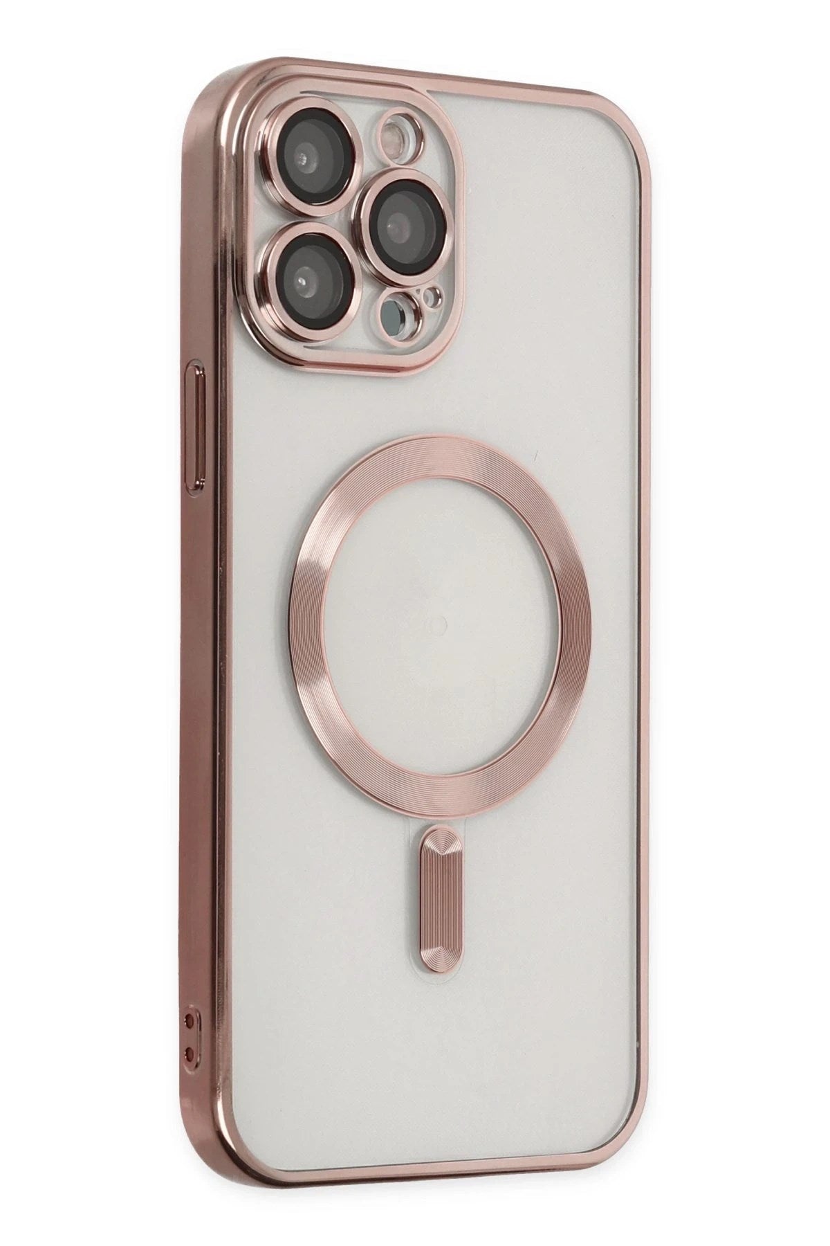 Mey İthalat® iPhone 13 Pro Max Kılıf Kross Magneticsafe Kapak - Rose