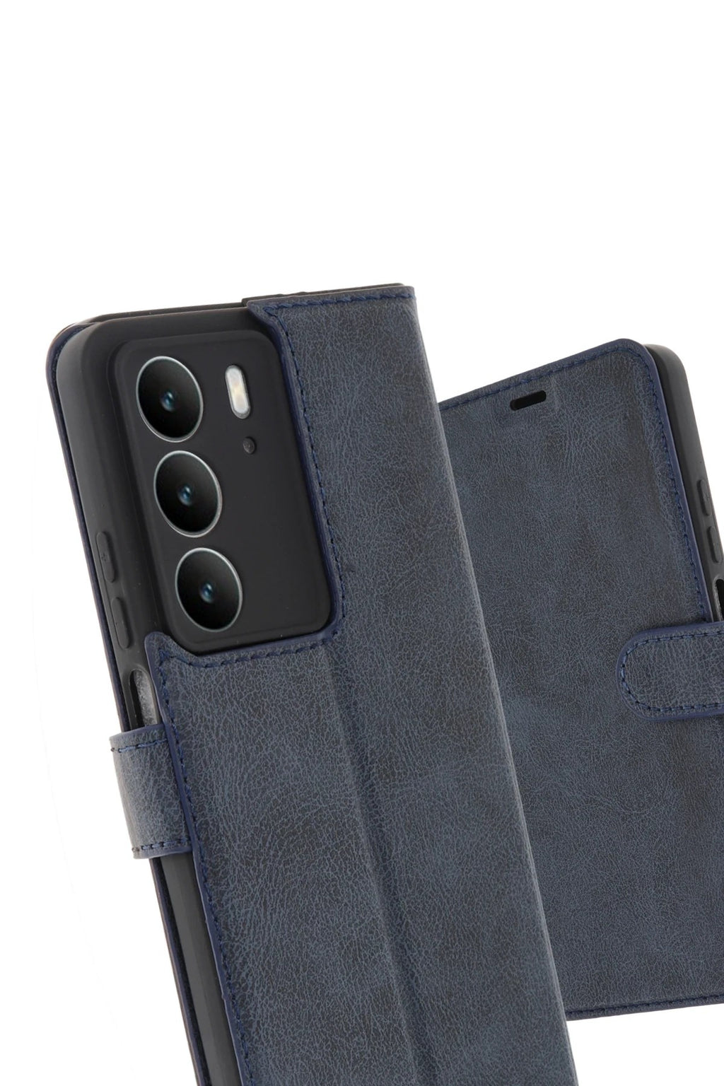 Mey İthalat® Realme C75 4G Trend S Plus Kapaklı Kılıf - Lacivert