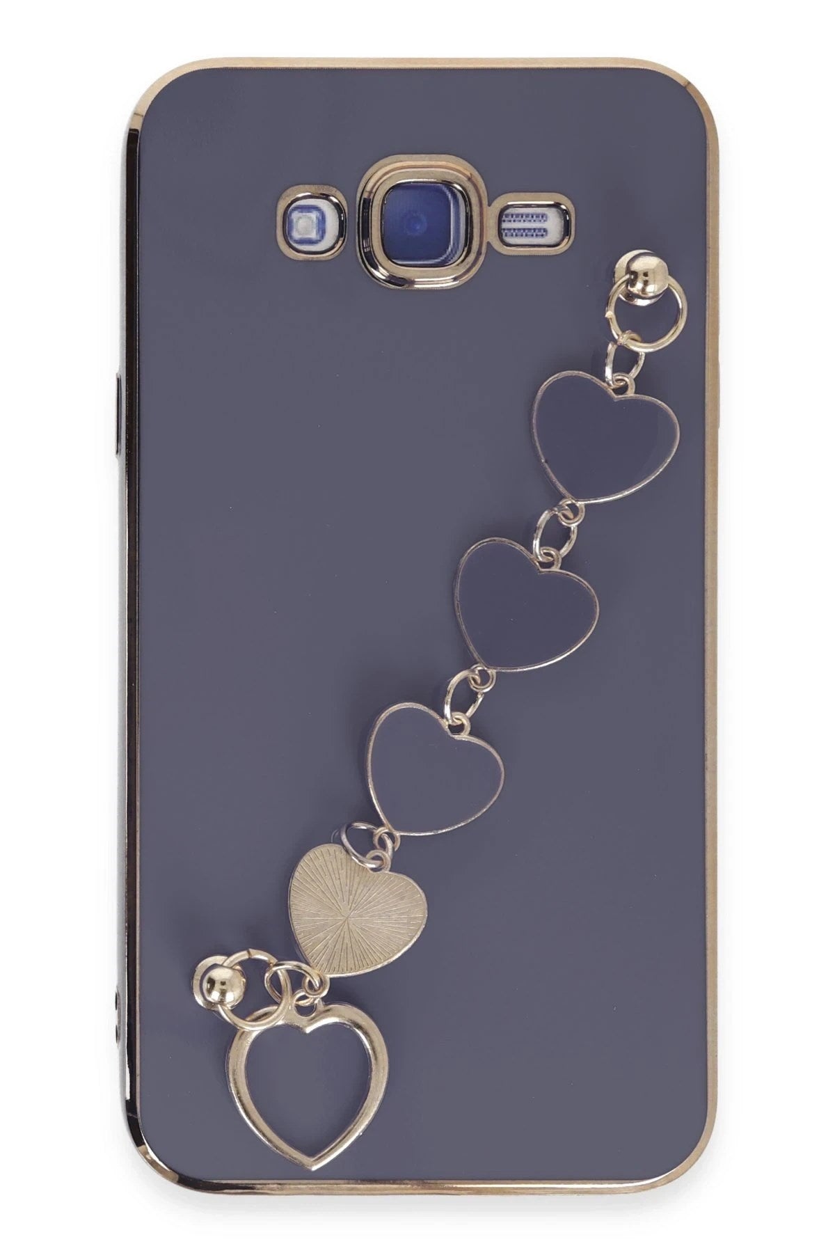 Mey İthalat® Samsung Galaxy J7 Kılıf Esila Silikon - Gri