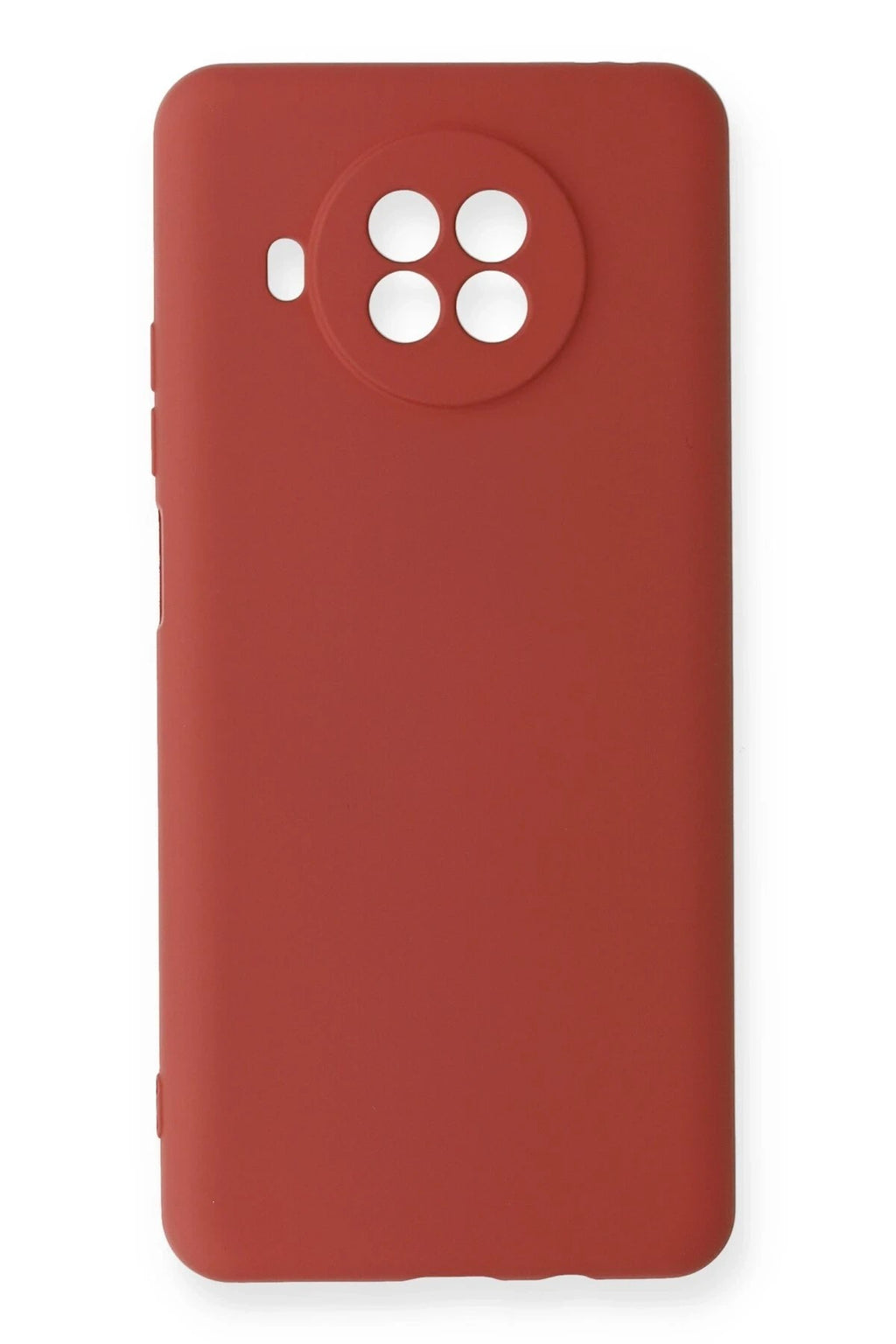 Mey İthalat® Mi 10T Lite Kılıf Nano içi Kadife Silikon - Kiremit