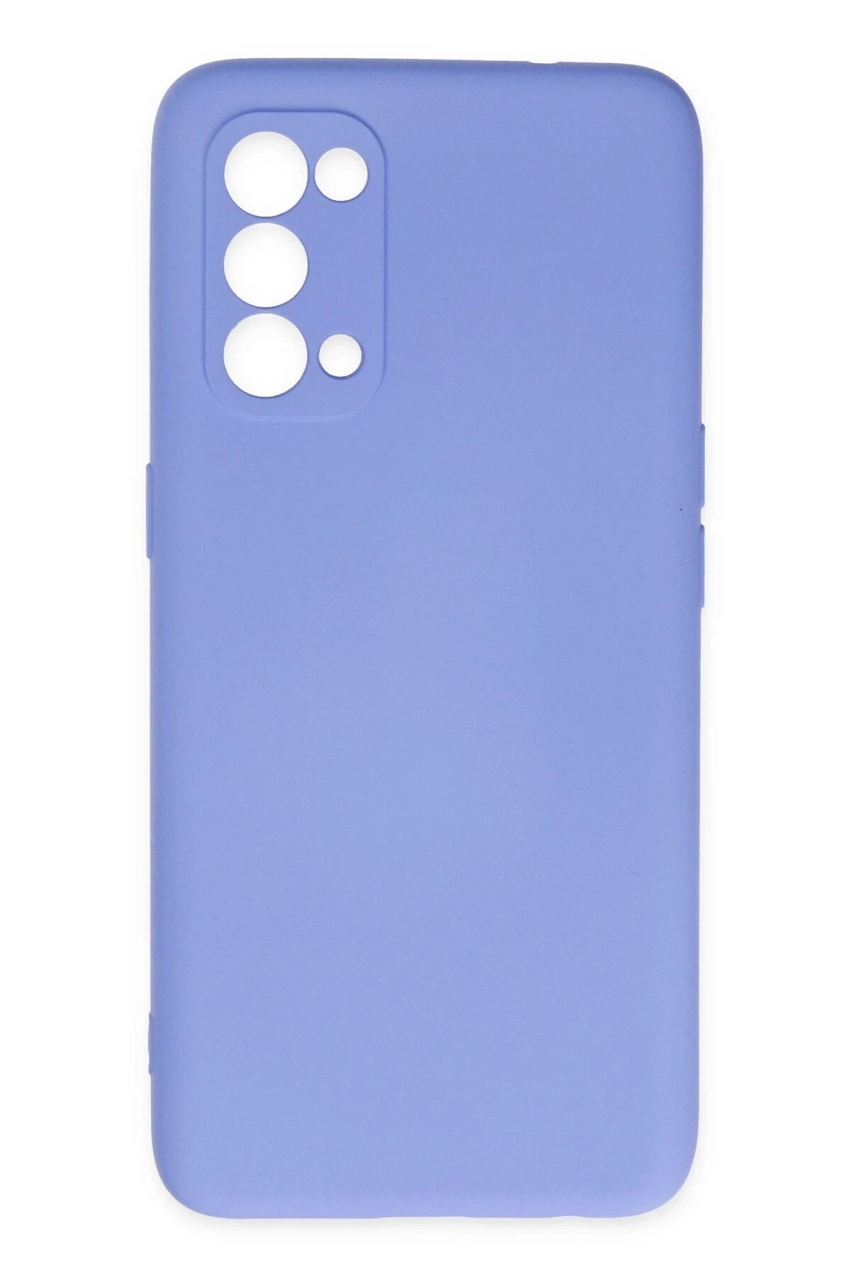 Mey İthalat® Reno 5 Kılıf Nano içi Kadife Silikon - Lila