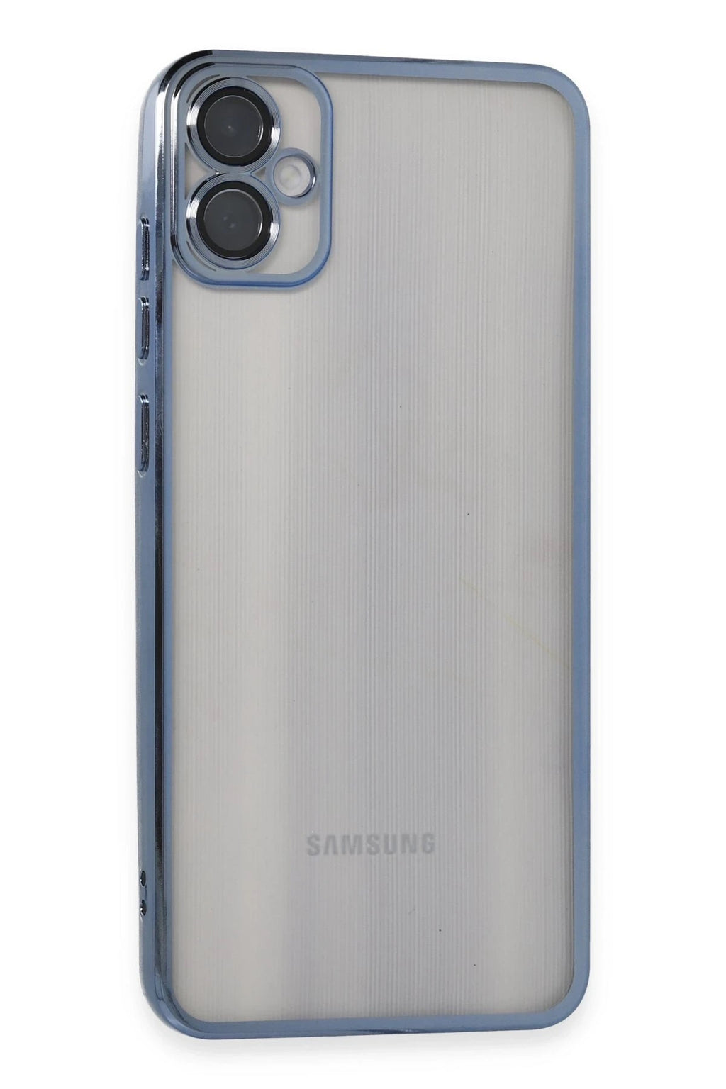 Mey İthalat® Samsung Galaxy A05 Kılıf Lensli Silikon - Lacivert