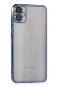 Mey İthalat® Samsung Galaxy A05 Kılıf Lensli Silikon - Lacivert