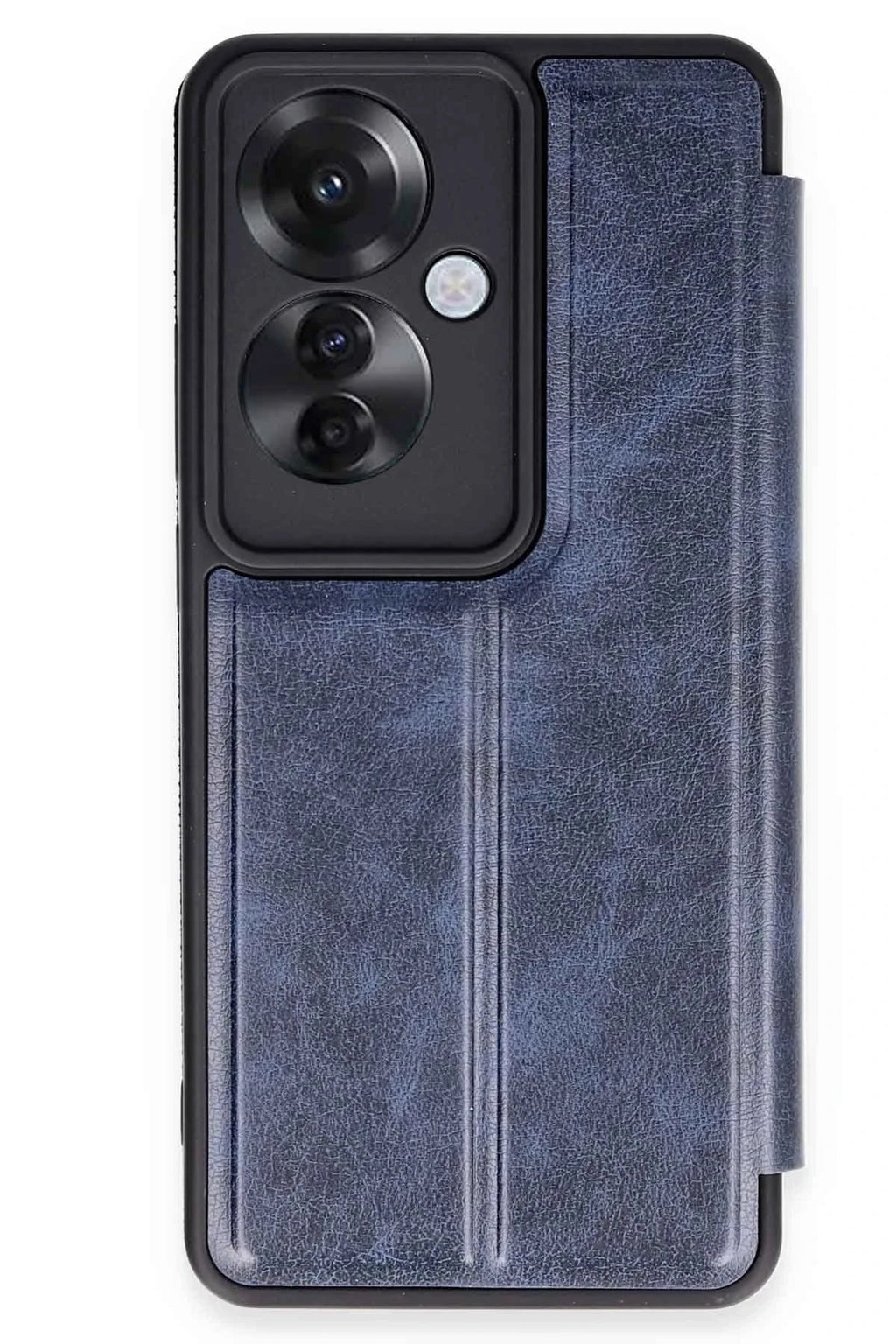Mey İthalat® Reno 11F Kılıf Flip Cover - Lacivert