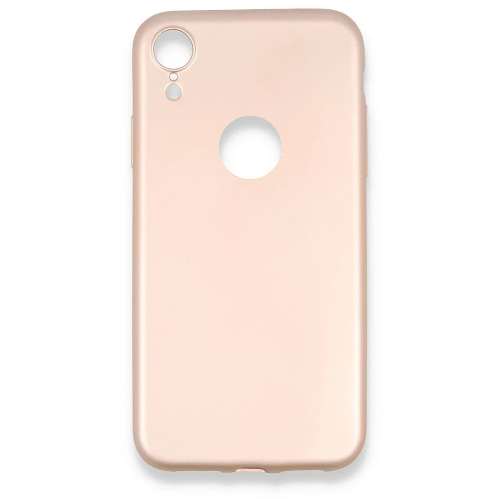 Mey İthalat® iPhone XR Kılıf First Silikon - Rose Gold