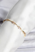Mey İthalat® Yıldız Model Gold Renk Pirinç Bileklik