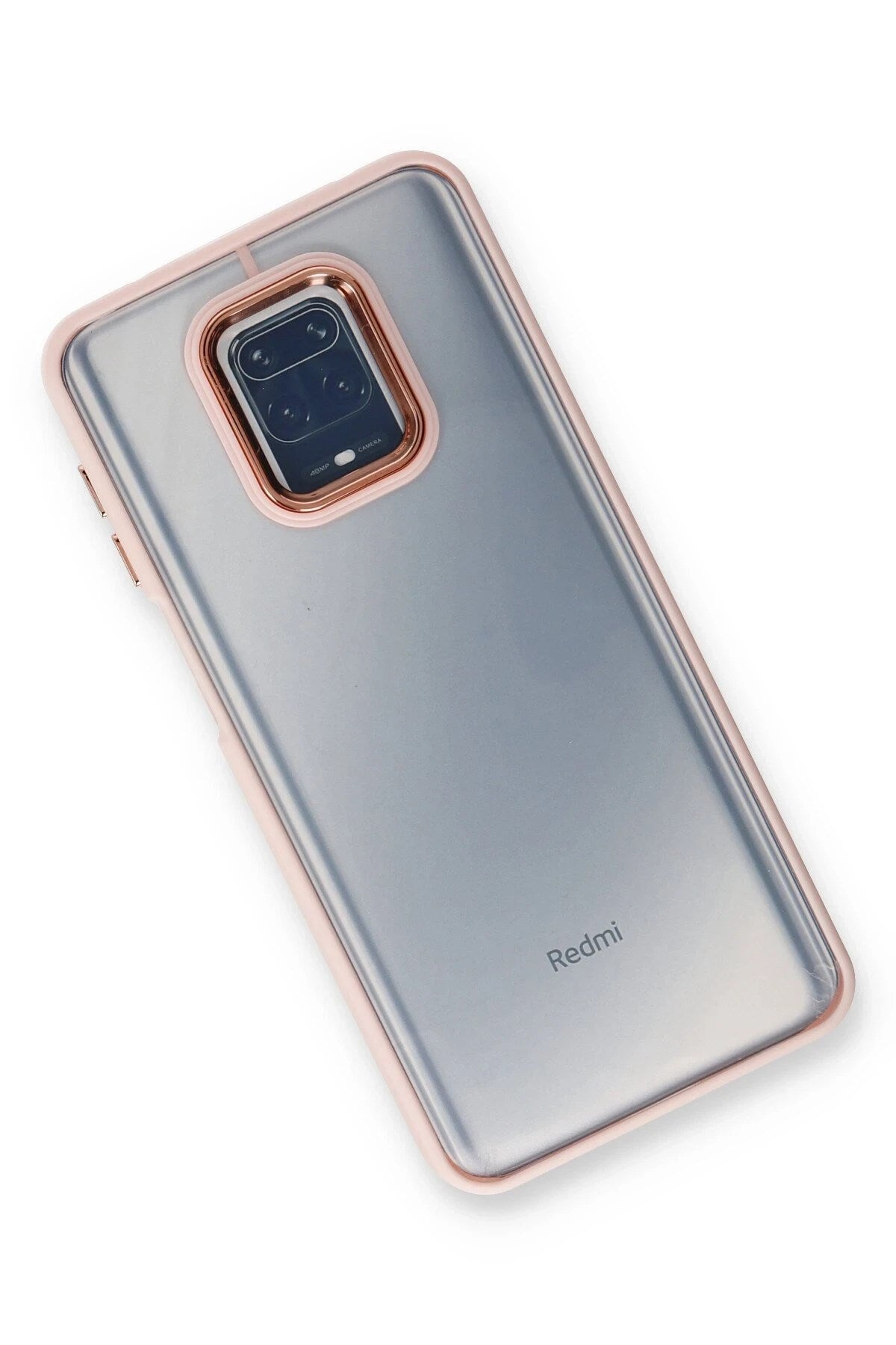 Mey İthalat® Redmi Note 9 Pro Kılıf Dora Kapak - Pudra