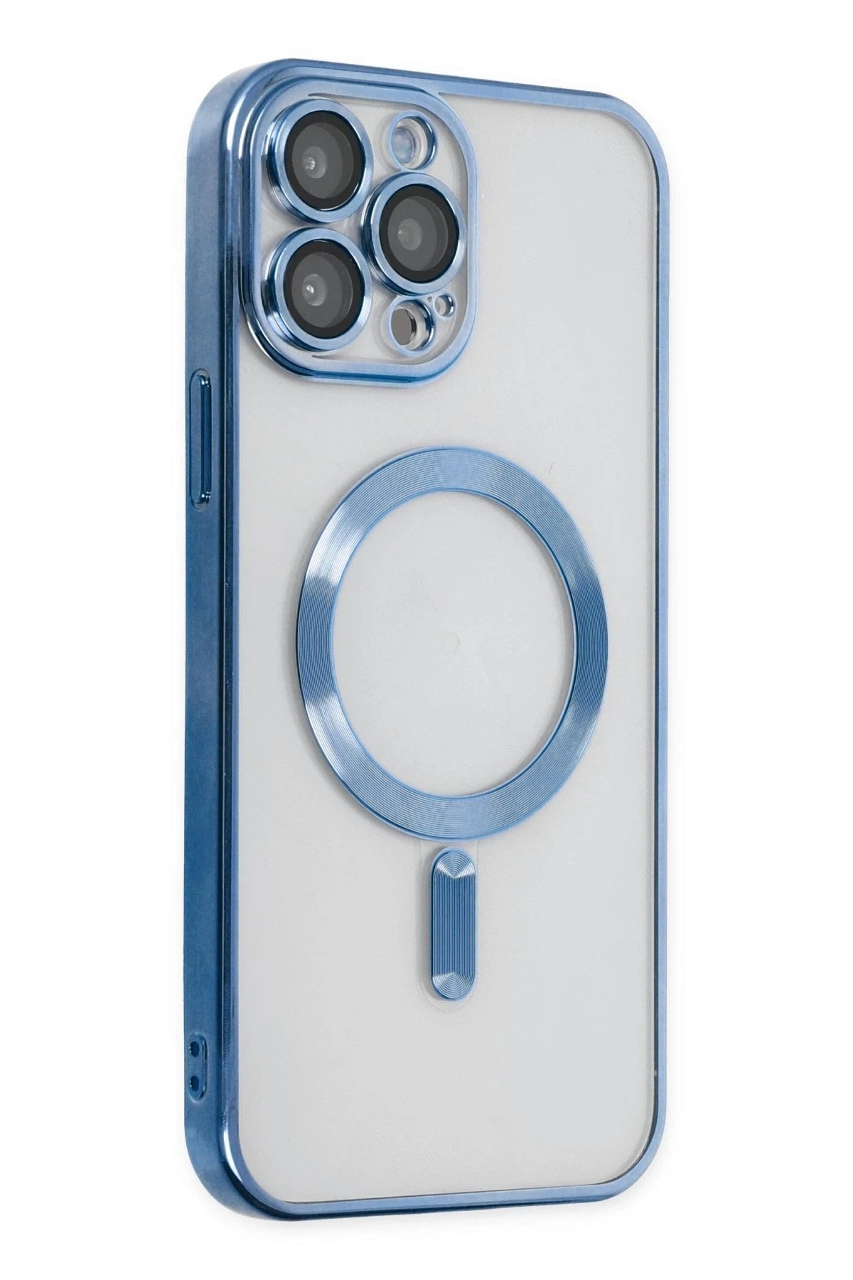 Mey İthalat® iPhone 14 Pro Kılıf Kross Magneticsafe Kapak - Sierra Blue