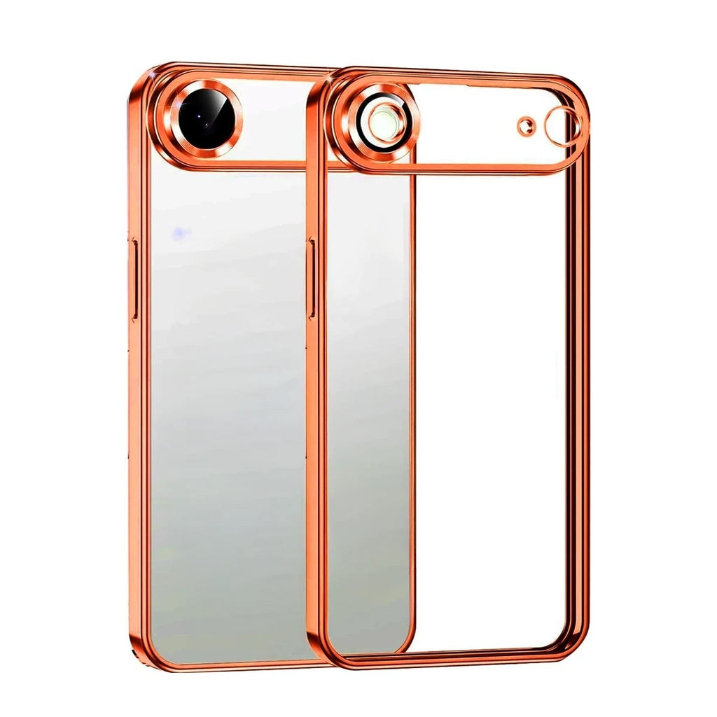 Mey İthalat® iPhone 17 Air Lensli Silikon - Turuncu