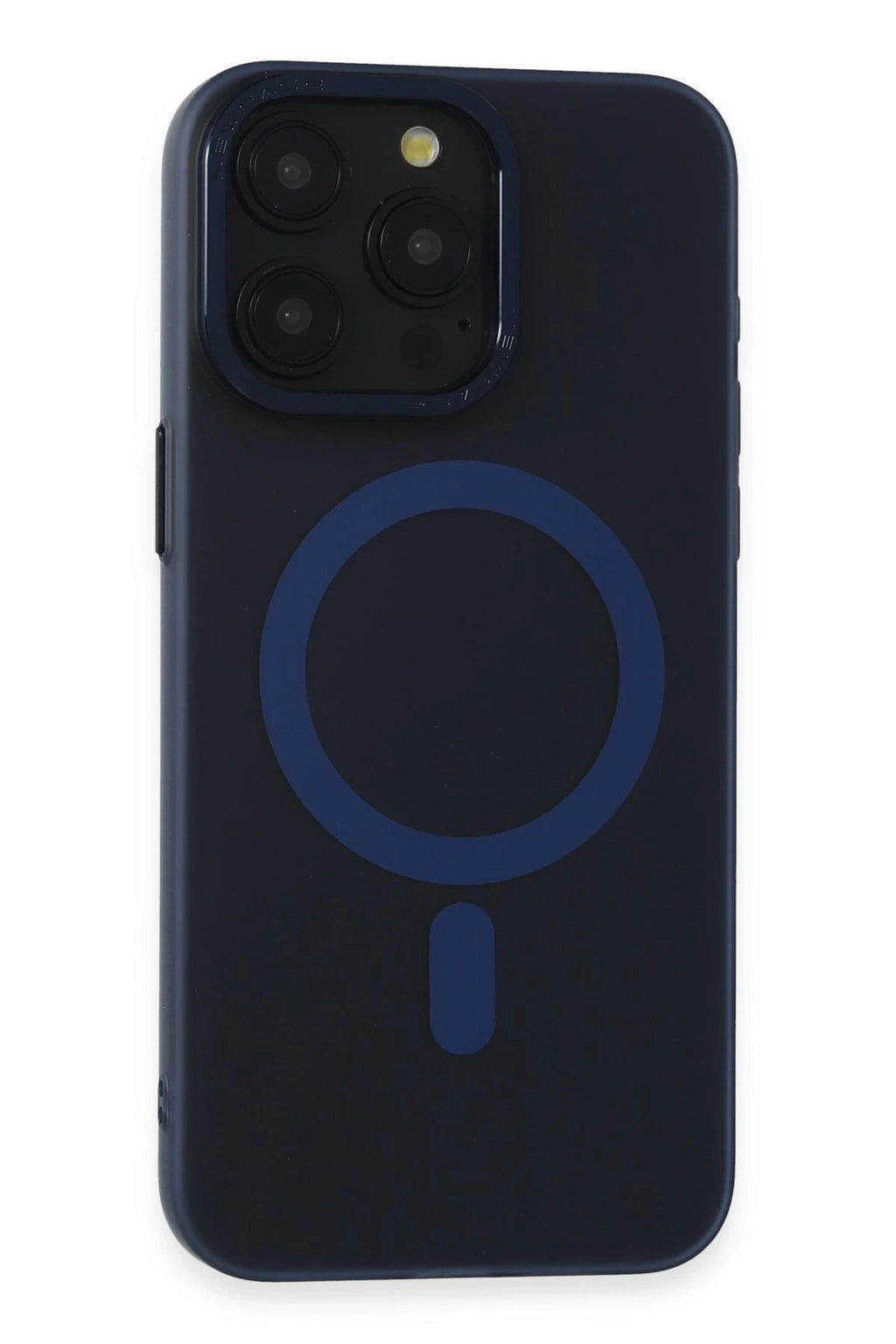 Mey İthalat® iPhone 15 Pro Max Kılıf Lodos Magneticsafe Mat Kapak - Mavi