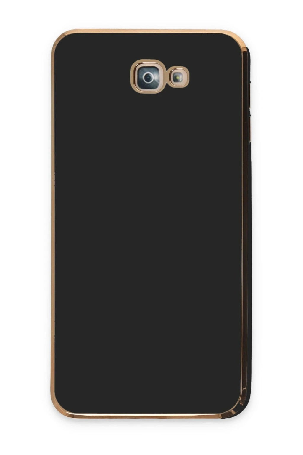 Mey İthalat® Samsung Galaxy J7 Prime Kılıf Volet Silikon - Siyah