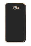 Mey İthalat® Samsung Galaxy J7 Prime Kılıf Volet Silikon - Siyah