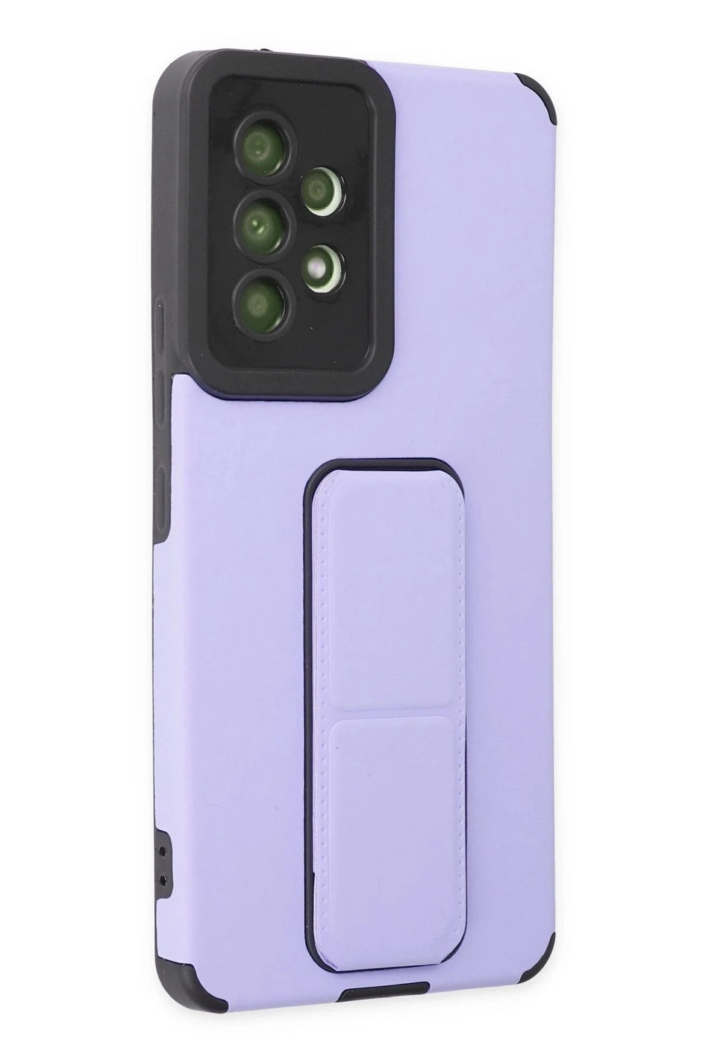 Mey İthalat® Samsung Galaxy A53 5G Kılıf Mega Standlı Silikon - Lila