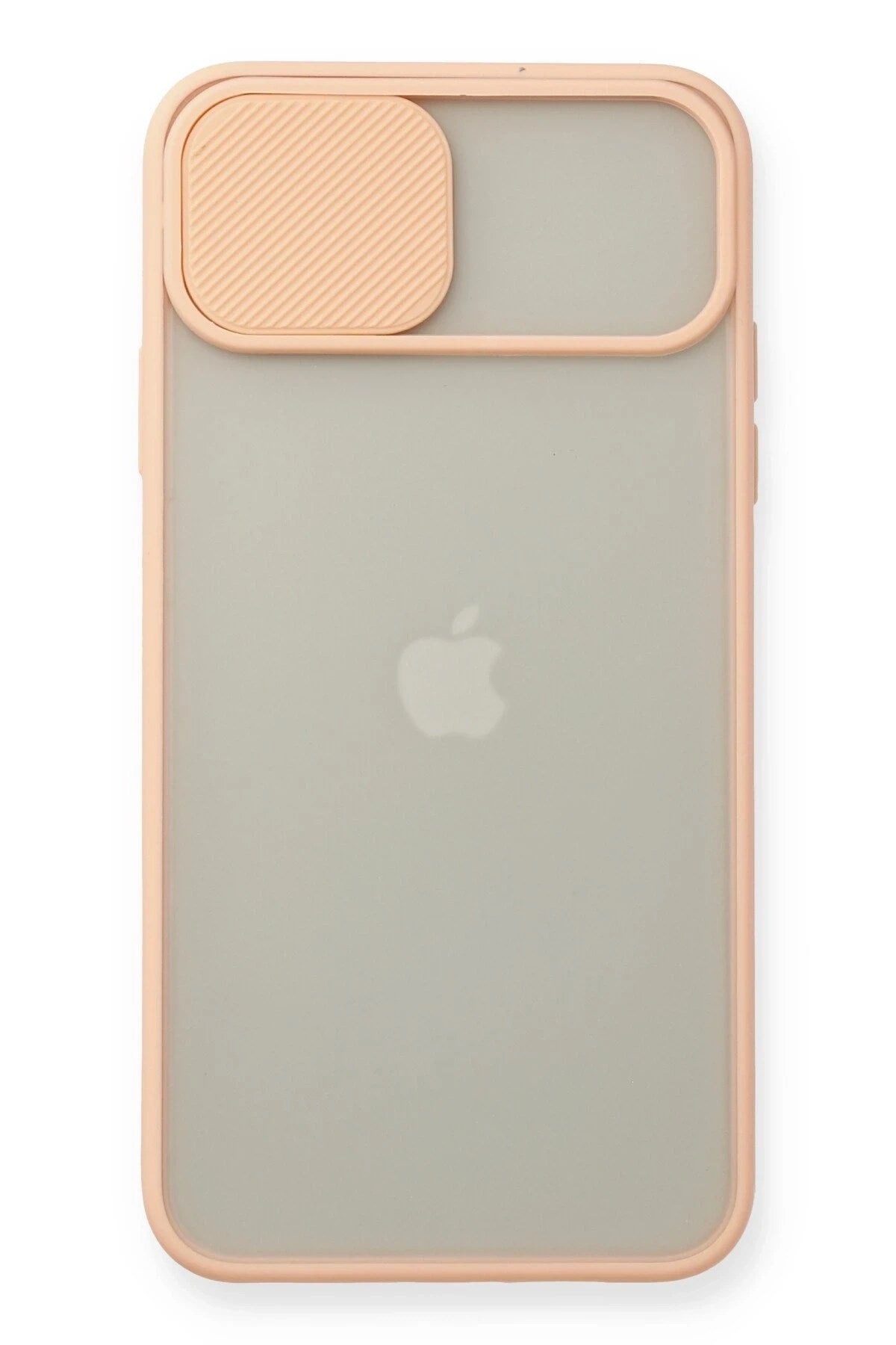 Mey İthalat® iPhone 11 Pro Max Kılıf Palm Buzlu Kamera Sürgülü Silikon - Pembe