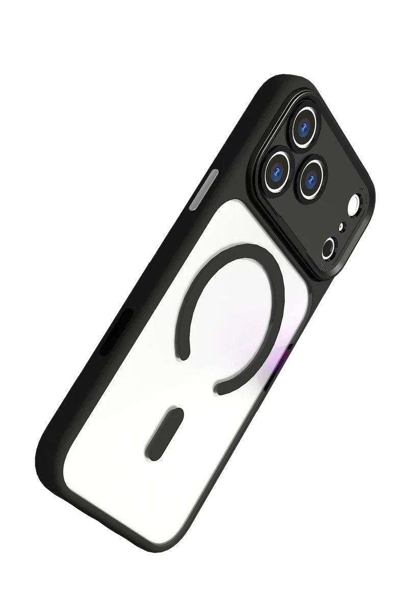 Mey İthalat® iPhone 17 Pro Hazar Magsafe Kapak - Siyah