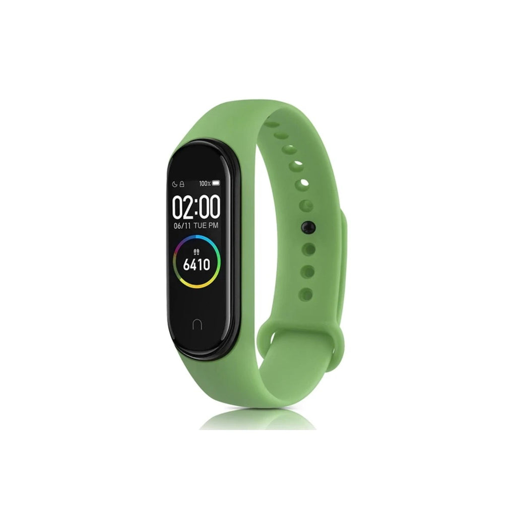 Mey İthalat® Mi Band 7 Klasik Kordon - Açık Yeşil