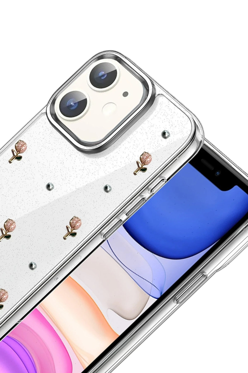 Mey İthalat® iPhone 11 Fiyonk Desenli Kapak - Desen 6