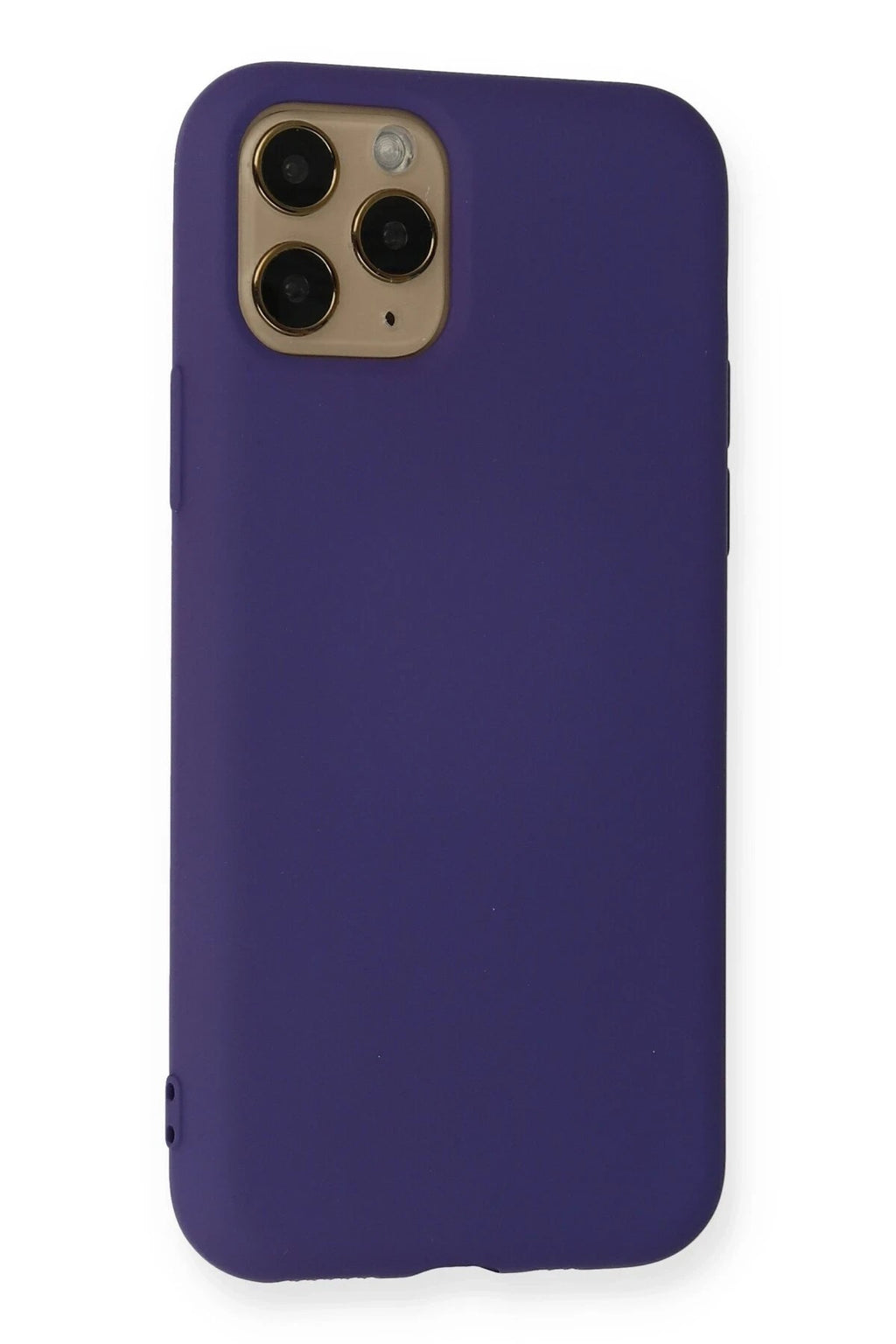 Mey İthalat® iPhone 11 Pro Kılıf Nano içi Kadife Silikon - Mor