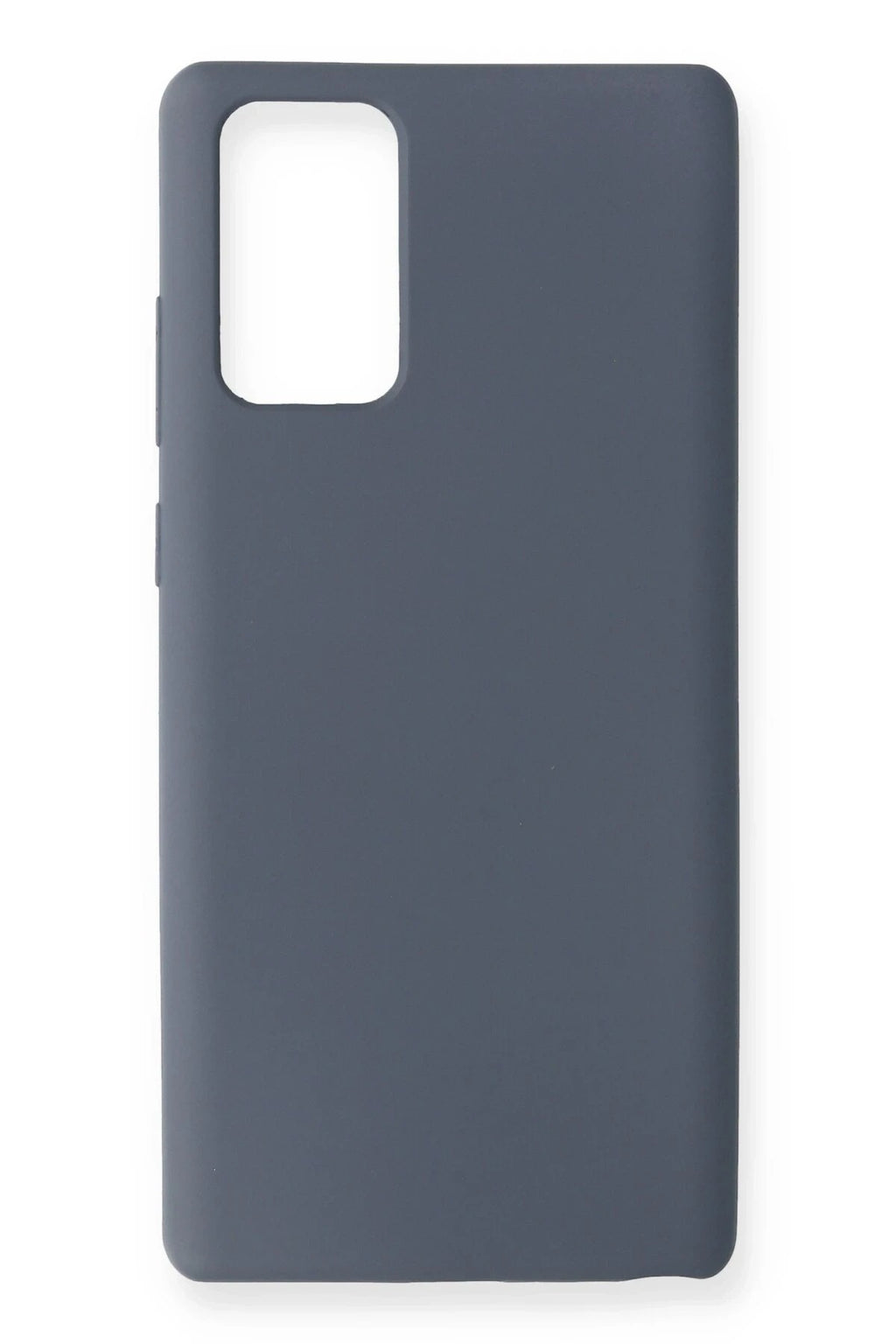 Mey İthalat® Samsung Galaxy Note 20 Kılıf Nano içi Kadife Silikon - Gri