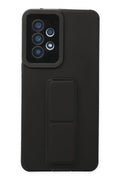 Mey İthalat® Samsung Galaxy A53 5G Kılıf Mega Standlı Silikon - Siyah