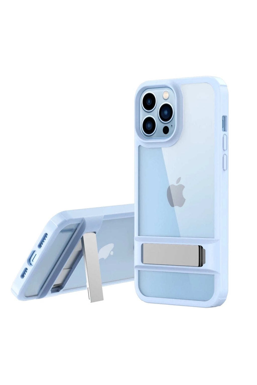 Mey İthalat® iPhone 13 Pro Kılıf Rolet Stand Kapak - Sierra Blue