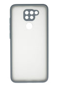 Mey İthalat® Redmi Note 9 Kılıf Montreal Silikon Kapak - Gri